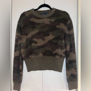 Polo Ralph Lauren Alpaca Wool Camo Sweater - size small